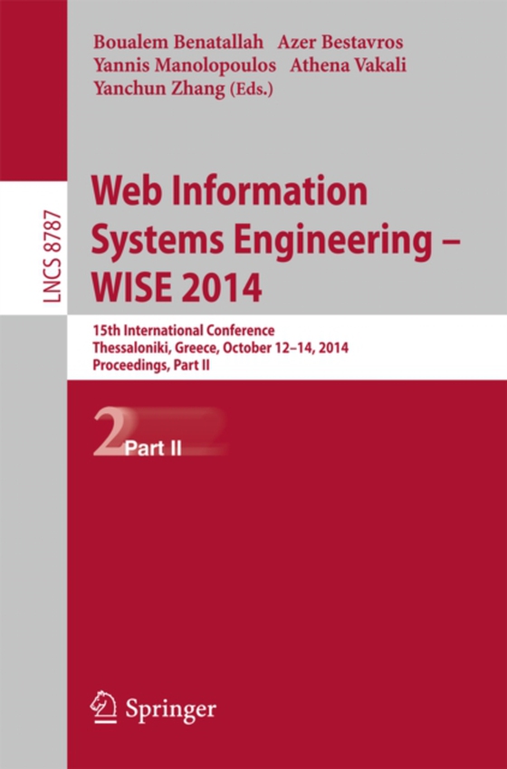 Web Information Systems Engineering -- WISE 2014 (e-bog) af -