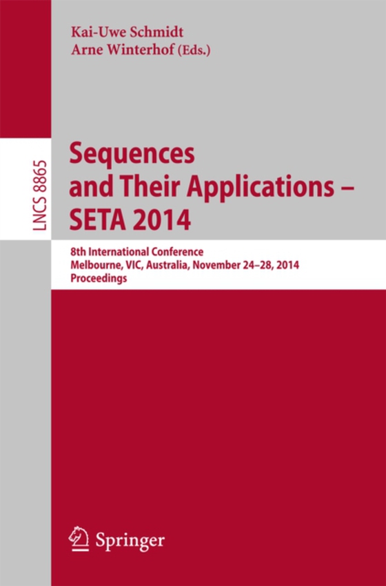 Sequences and Their Applications - SETA 2014 (e-bog) af -