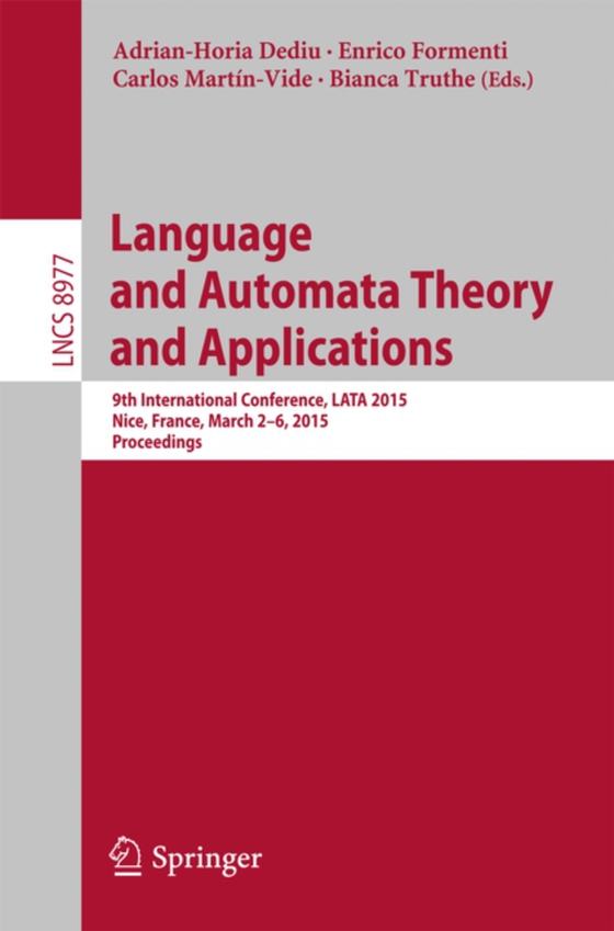 Language and Automata Theory and Applications (e-bog) af -