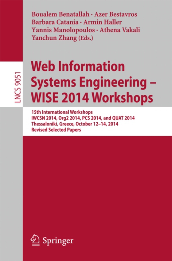 Web Information Systems Engineering - WISE 2014 Workshops (e-bog) af -