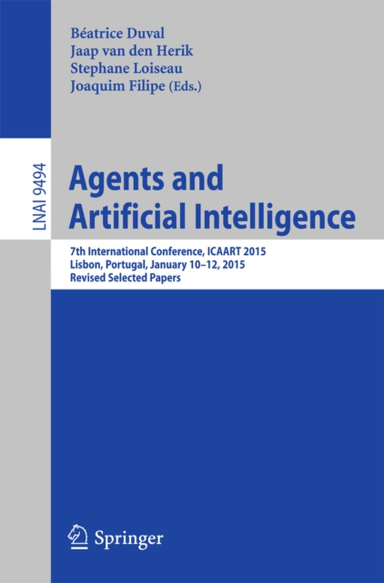 Agents and Artificial Intelligence (e-bog) af -