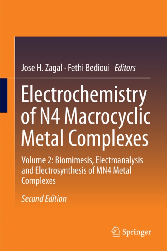 Electrochemistry of N4 Macrocyclic Metal Complexes (e-bog) af -