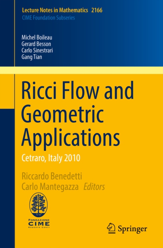 Ricci Flow and Geometric Applications (e-bog) af Tian, Gang