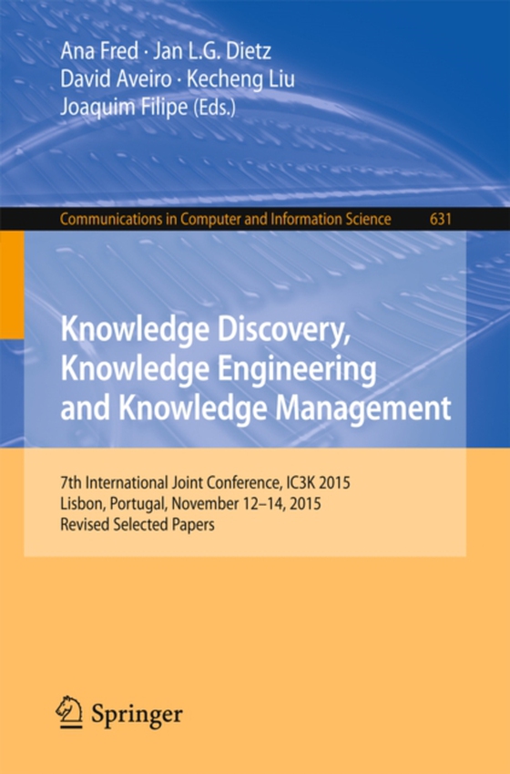 Knowledge Discovery, Knowledge Engineering and Knowledge Management (e-bog) af -