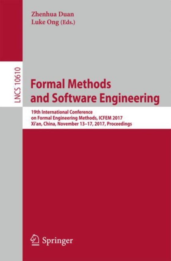 Formal Methods and Software Engineering (e-bog) af -
