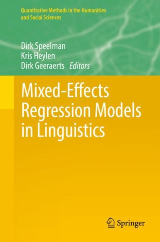 Mixed-Effects Regression Models in Linguistics (e-bog) af -