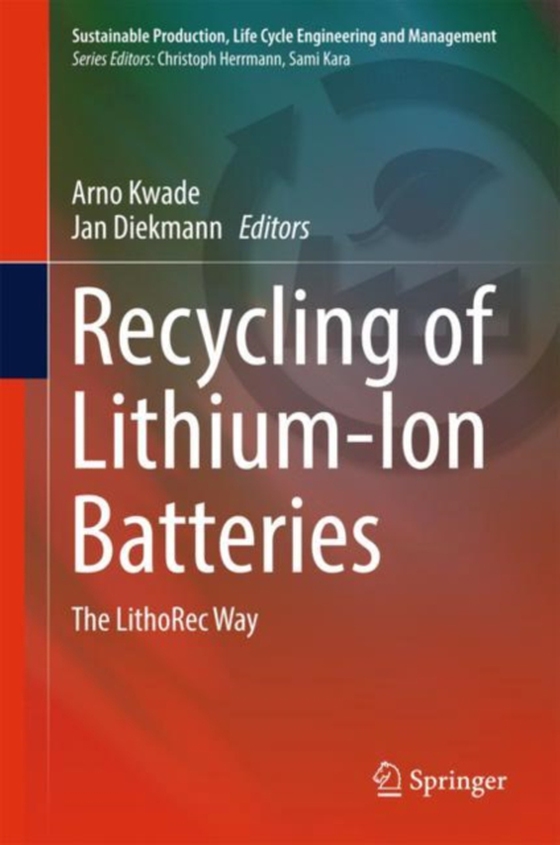 Recycling of Lithium-Ion Batteries (e-bog) af -