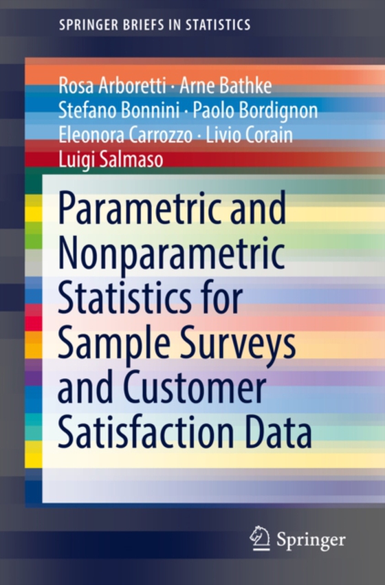 Parametric and Nonparametric Statistics for Sample Surveys and Customer Satisfaction Data (e-bog) af Salmaso, Luigi