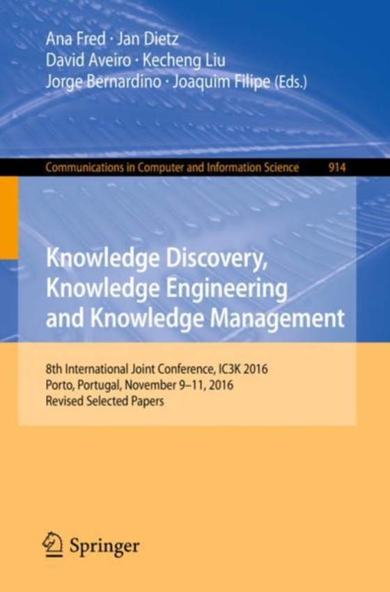 Knowledge Discovery, Knowledge Engineering and Knowledge Management (e-bog) af -