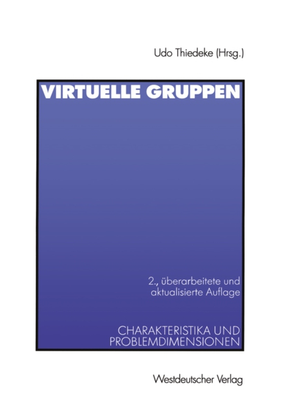 Virtuelle Gruppen (e-bog) af -
