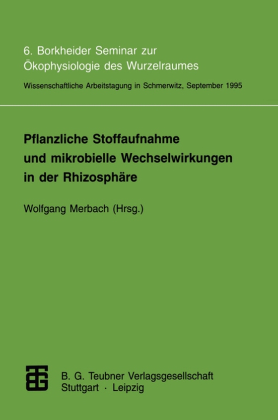 Pflanzliche Stoffaufnahme und mikrobielle Wechselwirkungen in der Rhizosphäre (e-bog) af -