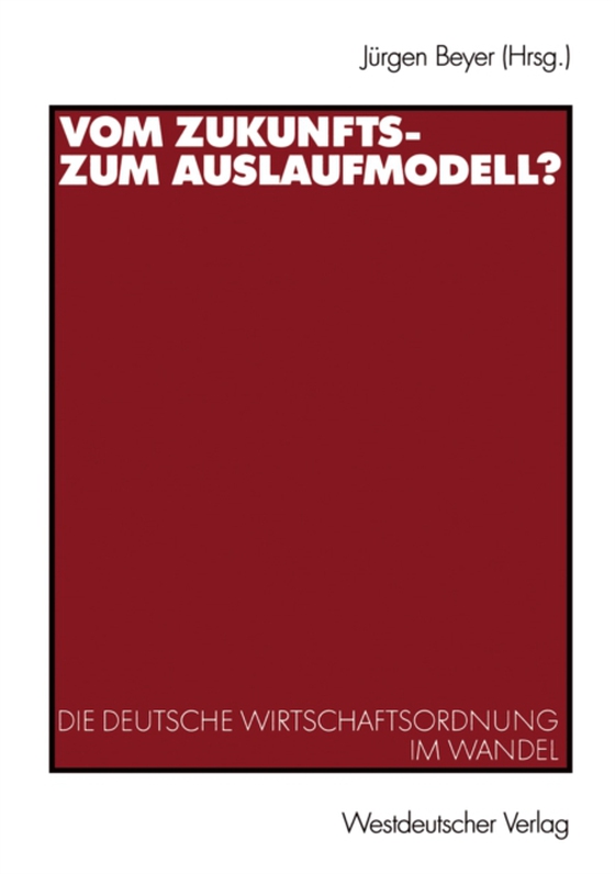 Vom Zukunfts- zum Auslaufmodell? (e-bog) af -