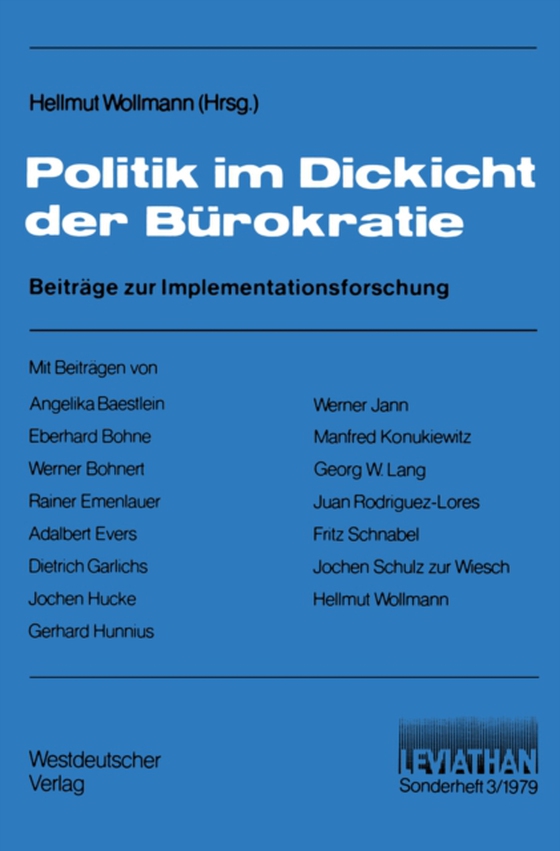 Politik im Dickicht der Bürokratie