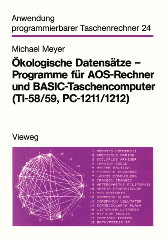 Ökologische Datensätze — Programme für AOS-Rechner und BASIC-Taschencomputer (TI-58/59, PC-1211/1212) (e-bog) af Meyer, Michael