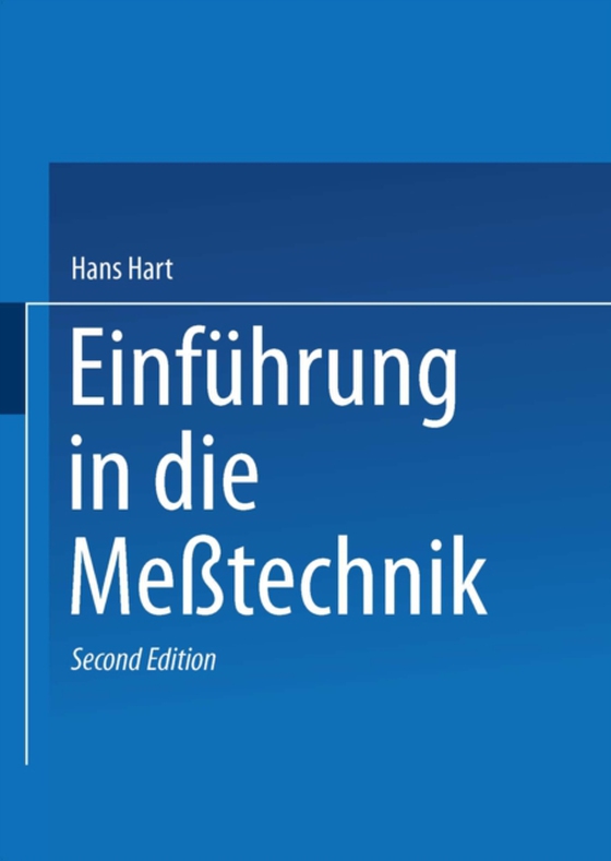 Einführung in die Meßtechnik (e-bog) af Hans, Hart