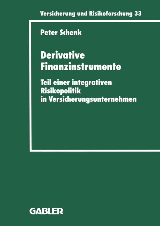 Derivative Finanzinstrumente (e-bog) af Schenk, Peter