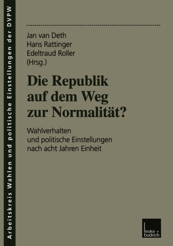 Die Republik auf dem Weg zur Normalität? (e-bog) af -