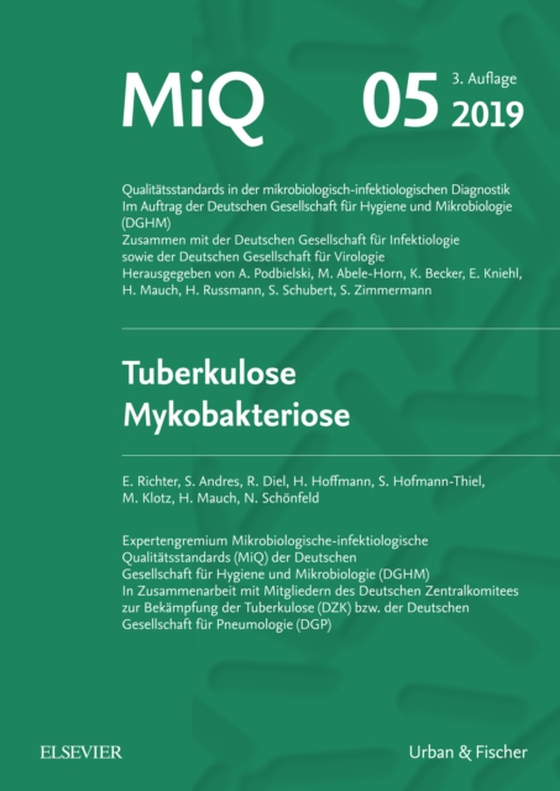 MIQ 05: Tuberkulose Mykobakteriose (e-bog) af Richter, Elvira