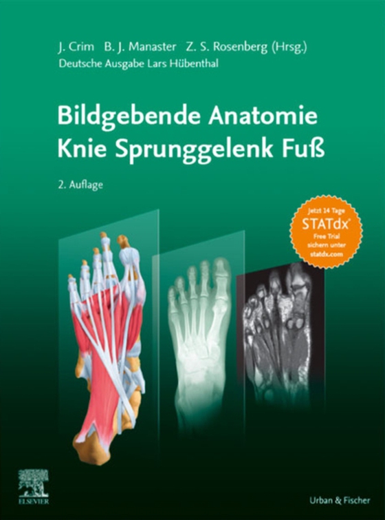 Bildgebende Anatomie: Knie Sprunggelenk Fuß (e-bog) af Rosenberg, Zehava Sadka