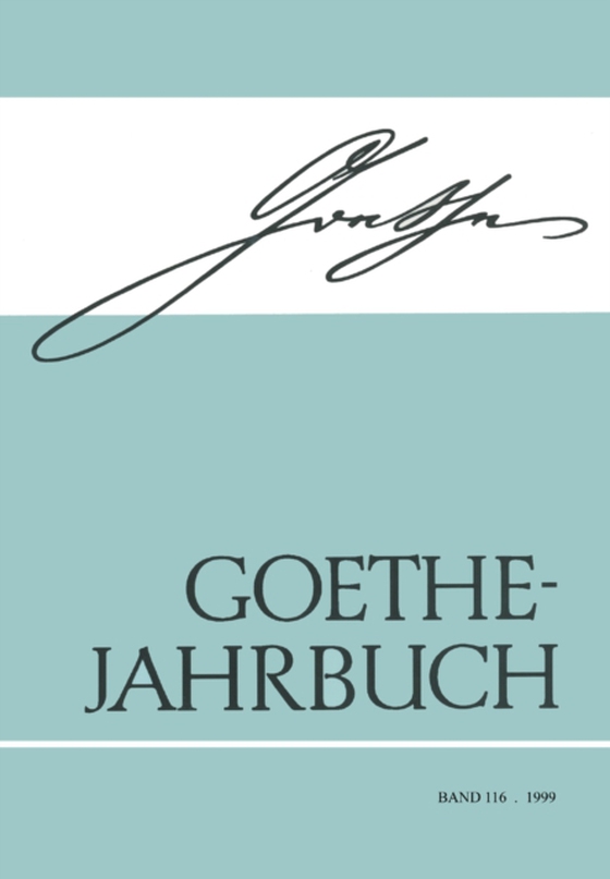 Goethe Jahrbuch