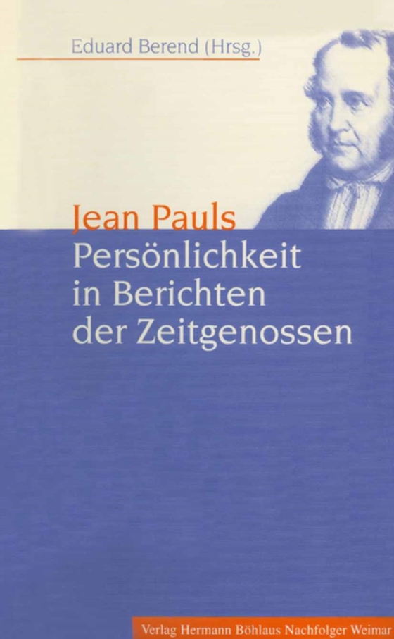 Jean Pauls Persönlichkeit in Berichten der Zeitgenossen (e-bog) af -