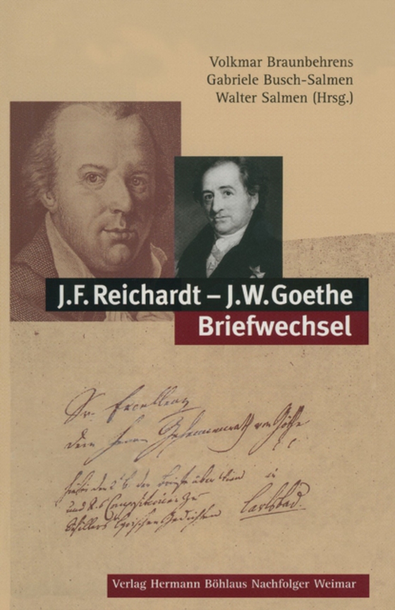 J.F. Reichardt - J.W. Goethe Briefwechsel (e-bog) af -