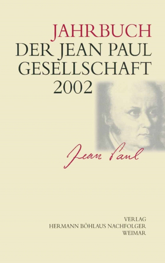 Jahrbuch der Jean Paul Gesellschaft (e-bog) af Pfotenhauer, Helmut