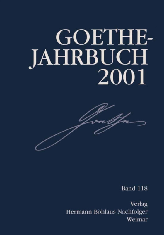 Goethe Jahrbuch (e-bog) af Golz, Jochen