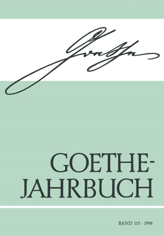 Goethe-Jahrbuch Band 115/1998 (e-bog) af -