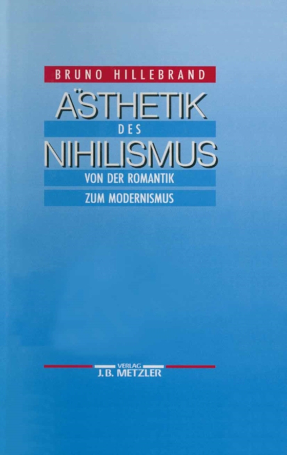 Ästhetik des Nihilismus (e-bog) af Hillebrand, Bruno