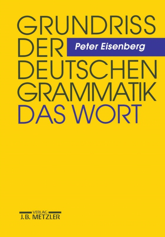 Grundriss der deutschen Grammatik (e-bog) af Eisenberg, Peter