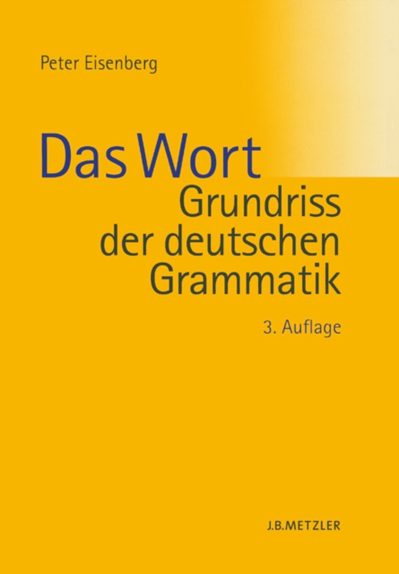 Grundriss der deutschen Grammatik (e-bog) af Eisenberg, Peter