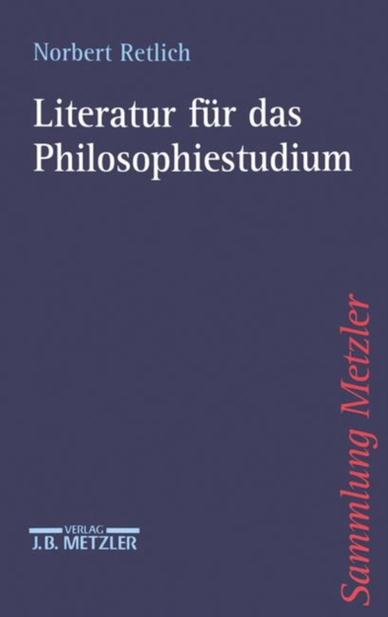 Literatur für das Philosophiestudium (e-bog) af Retlich, Norbert