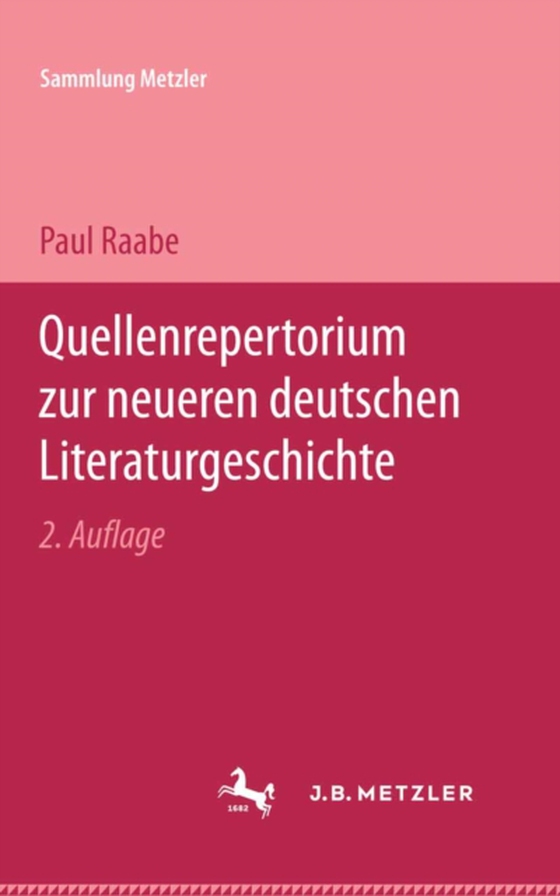 Quellenrepertorium zur neueren deutschen Literaturgeschichte (e-bog) af Raabe, Paul