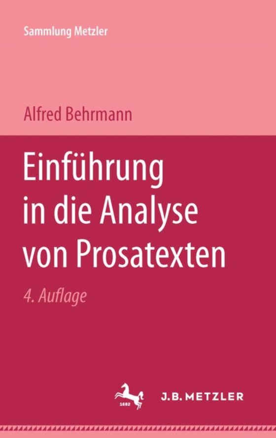 Einführung in die Analyse von Prosatexten (e-bog) af Behrmann, Alfred