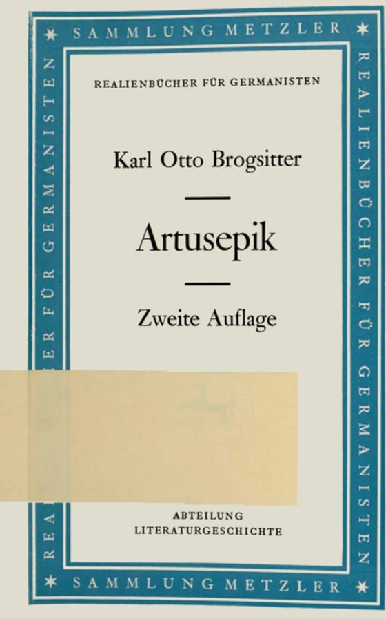 Artusepik (e-bog) af Brogsitter, Karl Otto