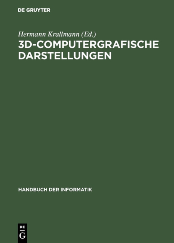 3D-Computergrafische Darstellungen (e-bog) af -