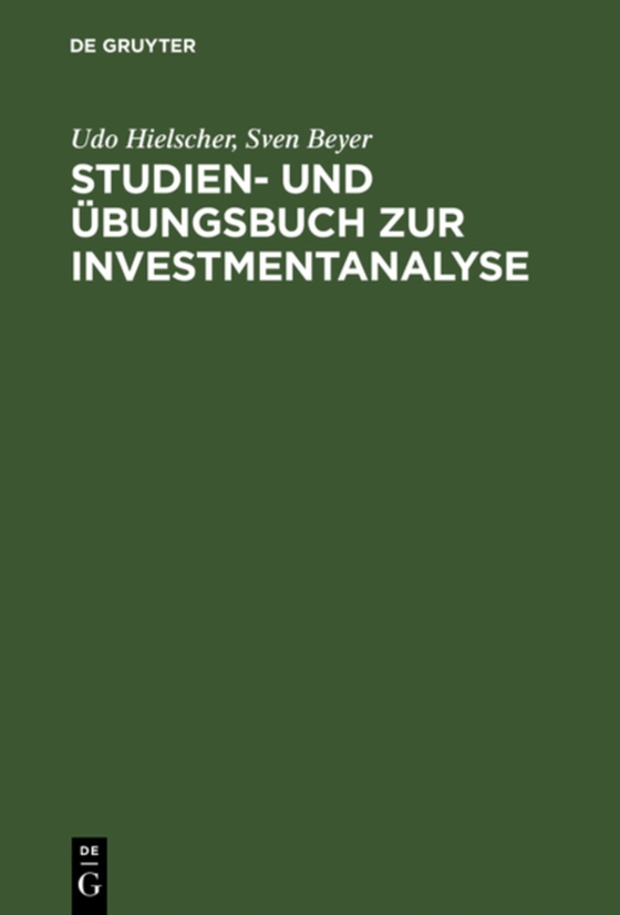 Studien- und Übungsbuch zur Investmentanalyse (e-bog) af Beyer, Sven