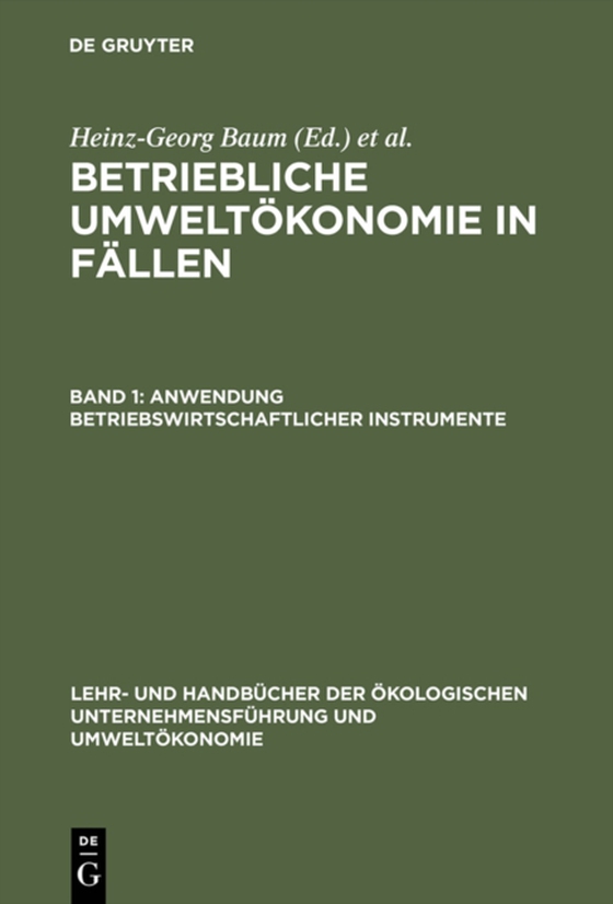 Anwendung betriebswirtschaftlicher Instrumente (e-bog) af -