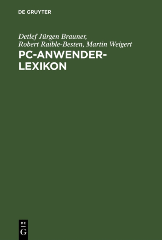 PC-Anwender-Lexikon (e-bog) af Weigert, Martin