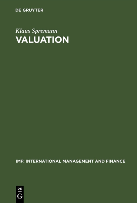 Valuation (e-bog) af Spremann, Klaus