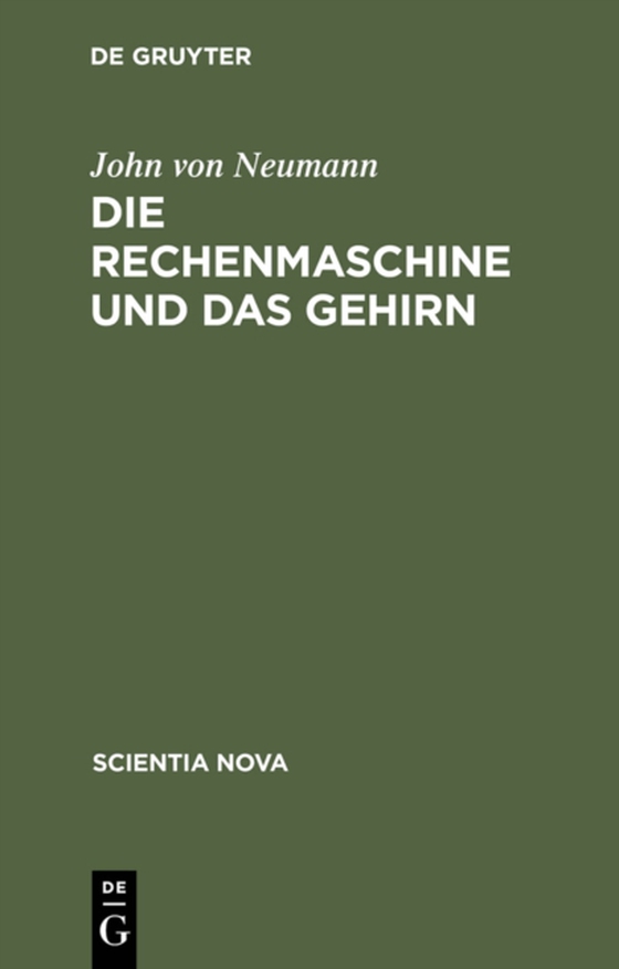 Die Rechenmaschine und das Gehirn (e-bog) af Neumann, John von