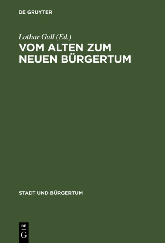 Vom alten zum neuen Bürgertum (e-bog) af -