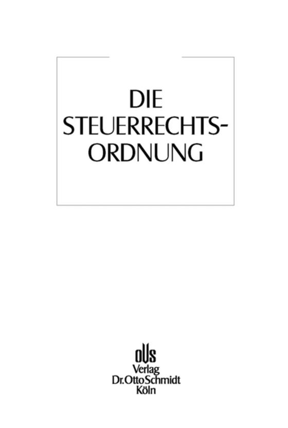 Die Steuerrechtsordnung, Band 3 (e-bog) af Tipke, Klaus