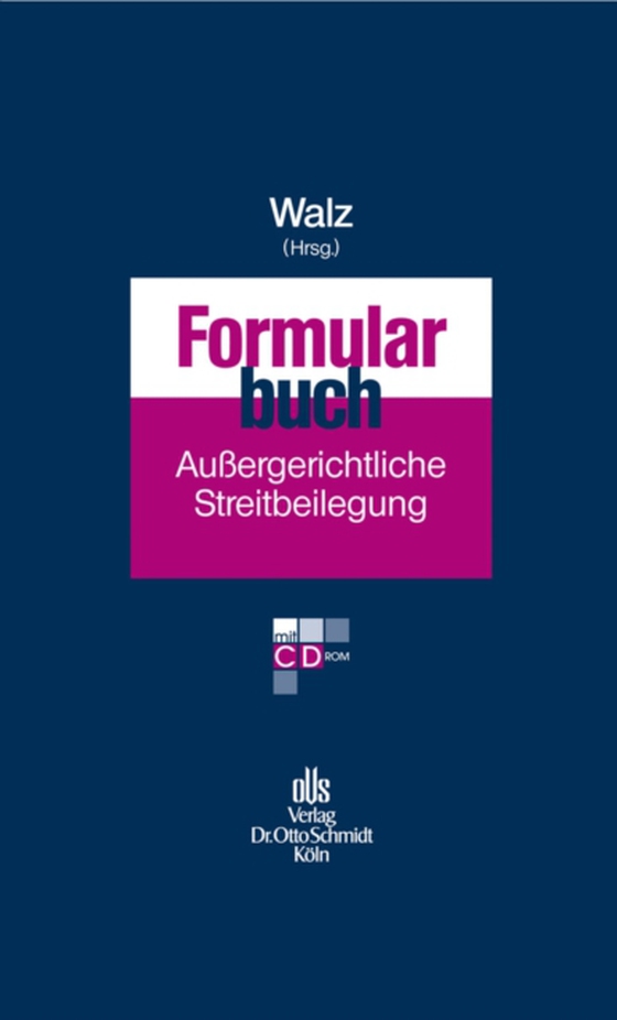 Formularbuch Außergerichtliche Streitbeilegung (e-bog) af -