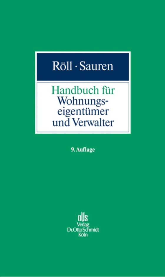 Handbuch für Wohnungseigentümer und Verwalter