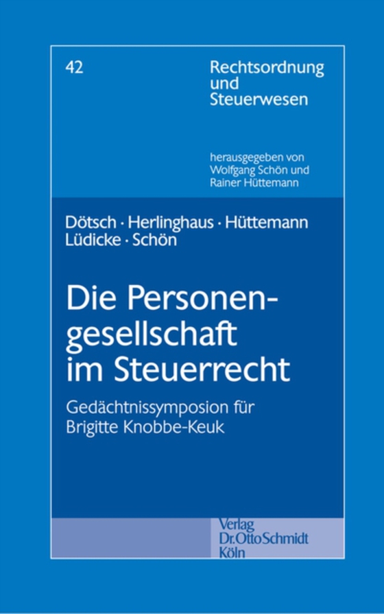 Die Personengesellschaft im Steuerrecht (e-bog) af -