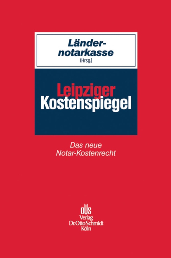 Leipziger Kostenspiegel (e-bog) af -