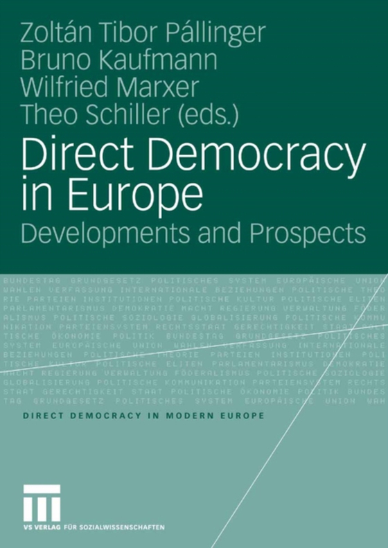 Direct Democracy in Europe (e-bog) af -