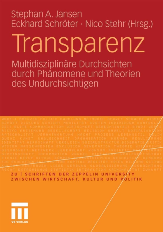 Transparenz (e-bog) af -